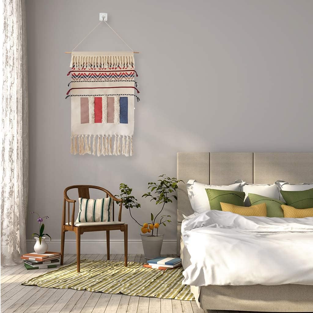 Boho Macrame Woven Wall Hanging Tapestry Art