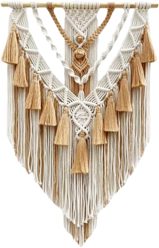 Brown Tassel Macrame Wall Hanging