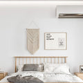 Simple Hand‑Woven Macrame Wall Tapestry Decor
