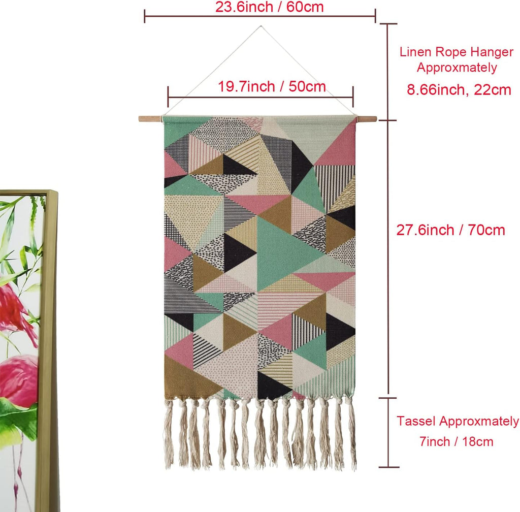 Boho Cotton Macrame Wall Tapestry Hanging Decor