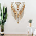 Brown Tassel Macrame Wall Hanging