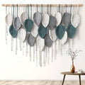 Boho Leaf Handmade Large Macrame Wall Decor