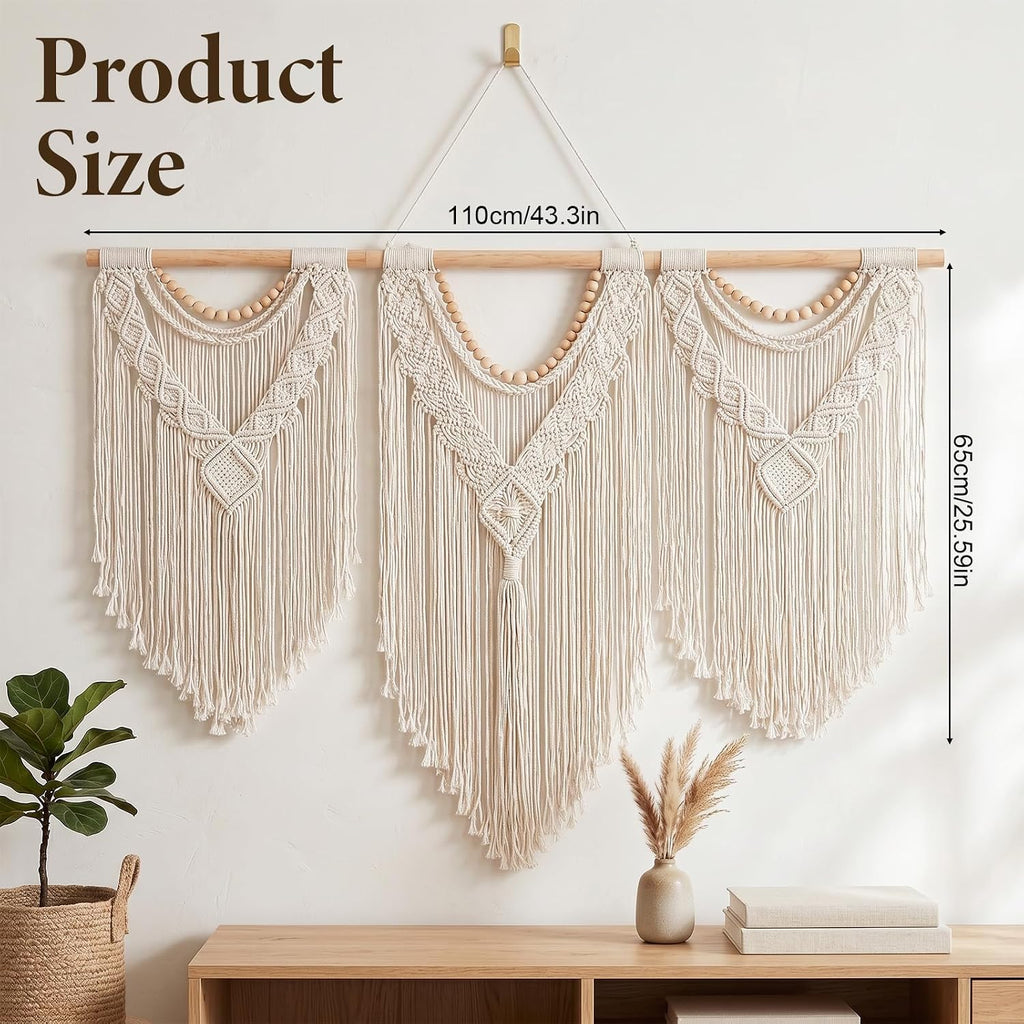 Boho Large Handmade Macrame Wall Hanging Decor
