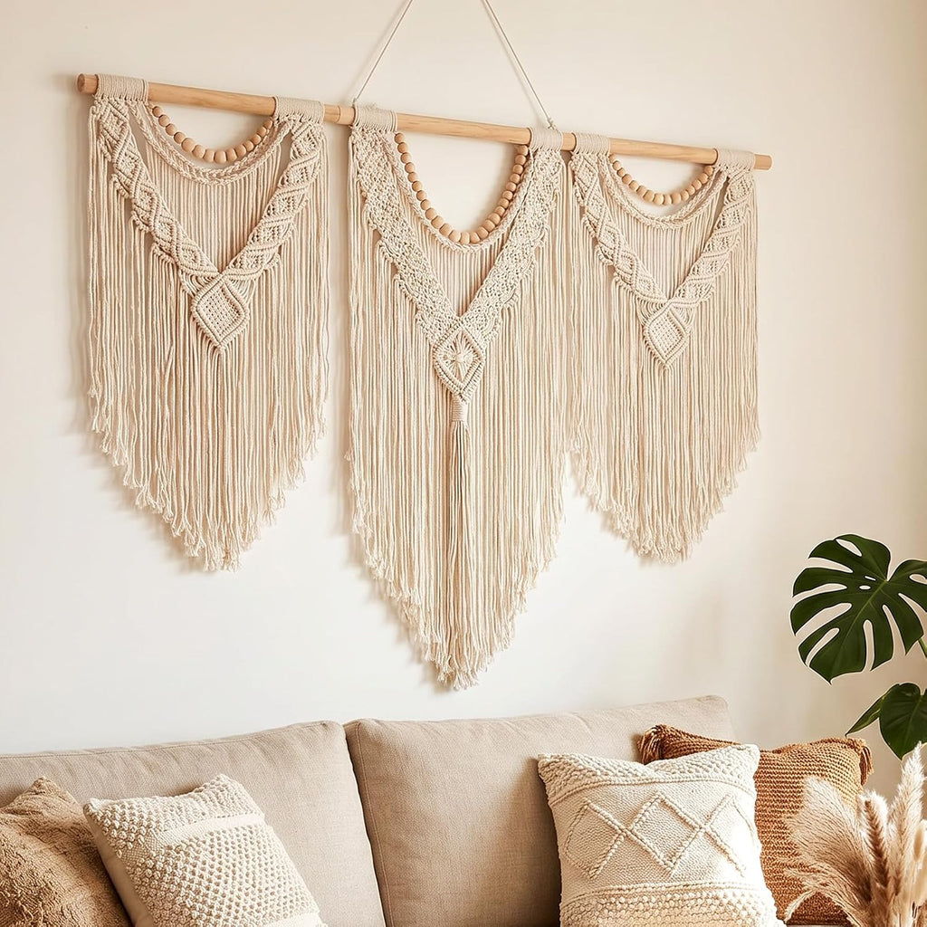 Boho Large Handmade Macrame Wall Hanging Decor