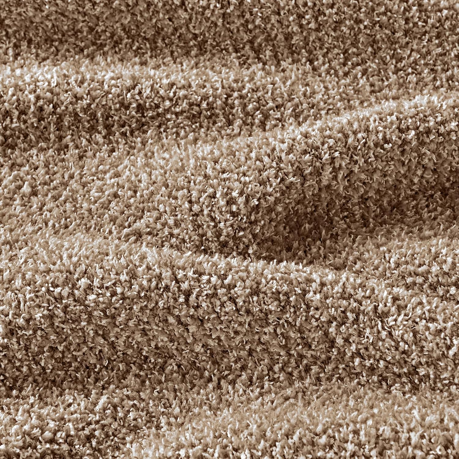Brown‑White Reversible Knitted Throw Blanket
